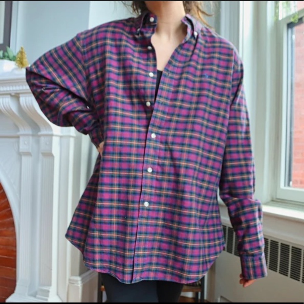 Vintage Ralph Lauren Plaid Button Down